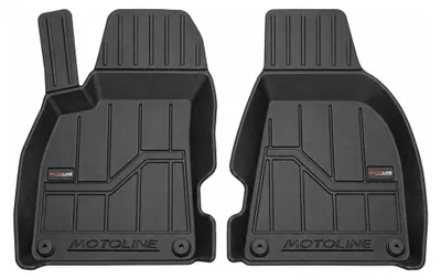 Produktbild von Wielganizator MotoLine TPE-Fußmatten passend für Audi A4 B7 (2005-2008), 2 Vordermatten