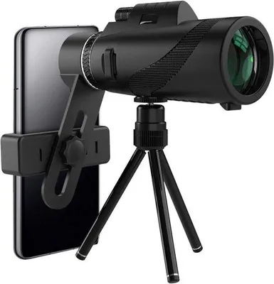 Obrázek produktu pro Držák teleobjektivu pro fotoaparáty smartphonů s funkcí automatického zoomu, 7,8násobné zvětšení zorného pole, použití ve dne i v noci, široká kompatibilita