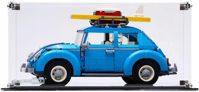 Zdjęcie produktu dla Czarna witryna do zestawu LEGO® Creator Expert 10252 – Volkswagen Beetle