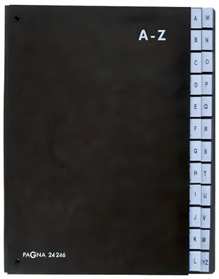 Produktbild von Pagna Pultordner Classic 24 Fächer A-Z internat. schwarz