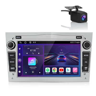 Obrázek produktu pro 7'' Android13 Ventilátor chlazení řidiče Carplay 2+64G WIFI DAB Autorádio NAVI WIFI Pro Opel Zafira B Corsa D Astra H Vivaro Meriva RDS FM 2DIN