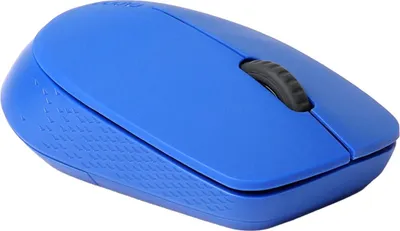 Produktbild von Rapoo M100, Beidhändig, Optisch, RF Wireless + Bluetooth, 1300 DPI, Blau