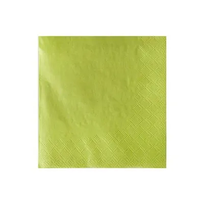 Produktbild von Papstar Servietten limonengrün 24x24cm 3lagig 250 Stück