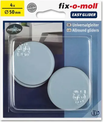Produktbild von Universal-Gleiter Easyglider fix-o-moll rund 50 mm