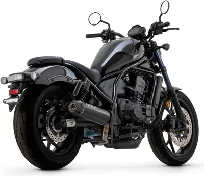 Produktbild von ARROW Slip-On-Auspuff mit Carbon-Endkappe für Honda CMX 1100 Rebel