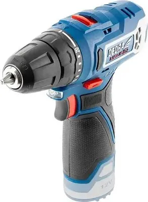Image de Perceuse sans fil DEDRA 12 V, 32 Nm, 0-400/1300 tr/min, sans batterie, DED7330