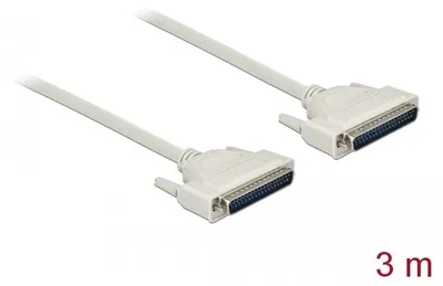 Produktbild von Delock Serielles Kabel D-Sub 37 Stecker zu Stecker 3 m