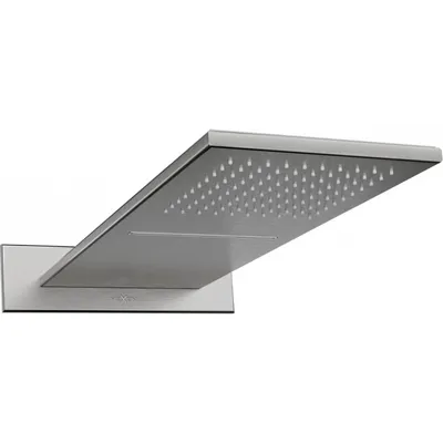 Obrázek produktu pro Mexen Waterfall dešťová sprcha slim 50 x 22 cm, Grafitově černá - 79190-66