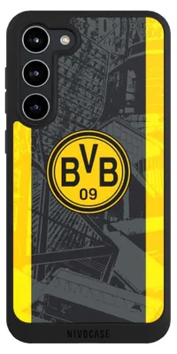 Produktbild von NIVOCASE Handyhülle für Samsung Galaxy S23+  Hülle NIVOpure Case Schwarz BVB Borussia Dortmund Stadion