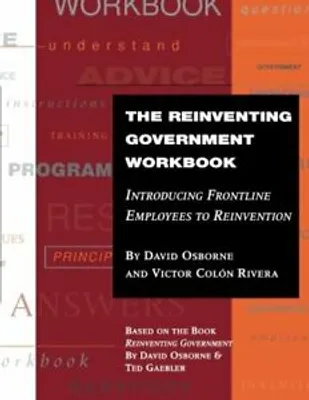Zdjęcie produktu dla The Reinventing Government Workbook
