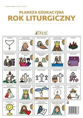 Image de Plansza edukacyjna Rok liturgiczny z symbolami PCS - Jedność