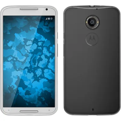 Produktbild von PhoneNatic Case kompatibel mit Motorola Moto X 2014 2. Gen. - clear Silikon Hülle Slimcase + 2 Schutzfolien