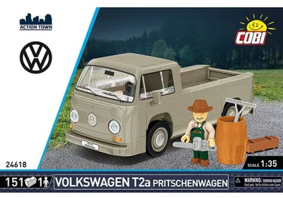 Produktbild von Volkswagen T2a Pritschenwagen (grau, Maßstab 1:35)