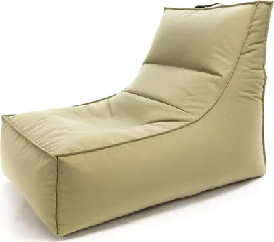 Produktbild von Ecopuf, Leone, Sitzsack Pouf, Sack Poufsessel Pufsack Kinder, Erwachene, 100x70x66cm, Grün