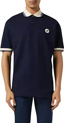 Immagine prodotto di Maglietta polo Gucci G nera da uomo