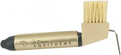 Image de Equitheme Je T'aime Brosse à sabot Golden Golden One Size