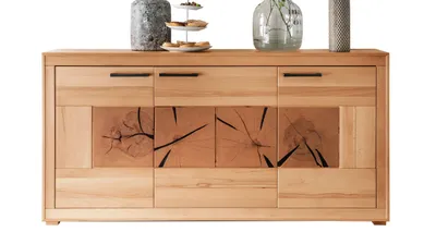Produktbild von Sideboard Anrichte 171 cm Massive Kernbuche - LUIS - Die Möbelfundgrube