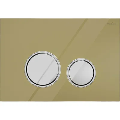Obrázek produktu pro Mexen Fenix 06 splachovací tlačítko, Zlatá - 600624