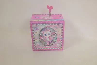Image de PECOWARE boîte à musique ballerine chat 132BK 79408