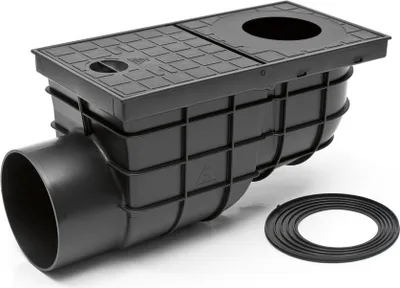 Produktbild von Dachrinnenablau Regensinkkasten Regenrohrablauf Sinkkasten 325 G