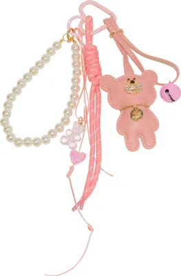 Produktbild von Bag Charm - Teddy Twist - Pink
