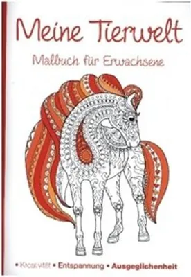 Image de Malbuch für Erwachsene - Meine Tierwelt