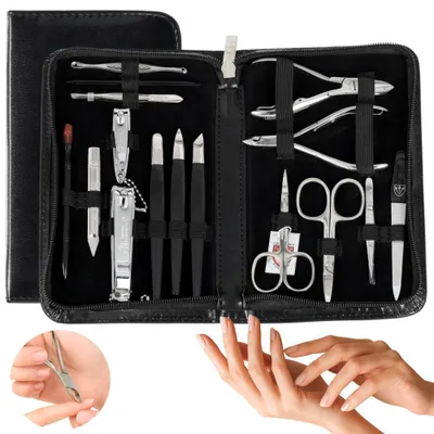 Produktbild von Hochwertiges Maniküre-Set von Kellermann & Co. - für eine gründliche und schonende Nagelpflege - MC Quality
