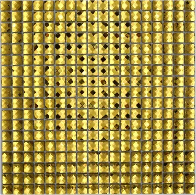 Immagine prodotto di Piastrella diamante mosaico oro lucido parete cucina bagno doccia MOS130-GO821