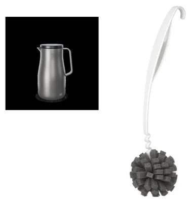Zdjęcie produktu dla alfi STUDIO TT Isolierkanne 1,0l – Vorteilsset mit Reinigungsbürste CLEAN FIX 30 cm