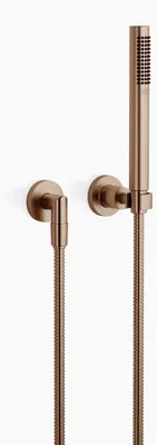 Immagine prodotto di Garniture de douche TARA de Dornbracht avec rosaces individuelles, flowReduce, 27802892-420010, 27802892-420010