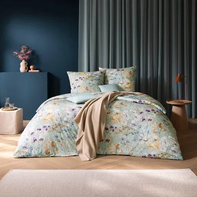 Produktbild von Estella Mako Interlock Jersey Bettwäsche Sonja mint 155x220 cm + 80x80 cm