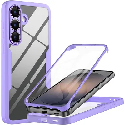 Obrázek produktu pro Techsuit – ColorVerse 360 Series + Screen Protector 360° ochranné pouzdro s ochranou displeje pro Samsung Galaxy S26 – fialové