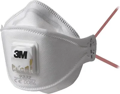 Produktbild von Atemschutzmaske 9332+ FFP3/V NRD m.Ausat FFP3 / V NRD