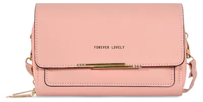 Image de TRANKIELO® - Sac bandoulière pour téléphone et portefeuille, pour femmes, en cuirPolyuréthaneanti-RFID – Idéal pour les voyages et les achats