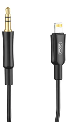 Immagine prodotto di Cavo audio compatibile con iPhone e cavo audio con jack da 3,5 mm da 1 m in nero