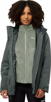 Produktbild von Jack Wolfskin Rotwand 3In1 Jkt W Slate Green Slate Green Xl