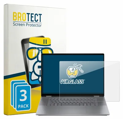 Produktbild von 3x BROTECT Schutzglas für HP OmniBook X Flip NGAI 16-ar Schutzfolie Panzer Folie Glas Display Schutz klar