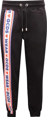Produktbild von 7583AQ Pantalone tuta uomo GCDS Mann Jogginghose schwarz