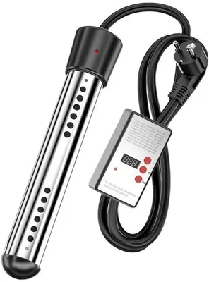 Produktbild von Elektrische Badverwärmer 1500 W, roestvrijstahl, tragbar, Timer und automatische Abschaltfunktion.