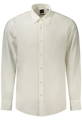 Produktbild von Elegantes Herren Langarmhemd mit Kontrastdetails und Stickerei
