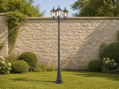 Produktbild von Konstsmide Firenze Standleuchte grün lackiertes Aluminium, klares Glas 7217-600