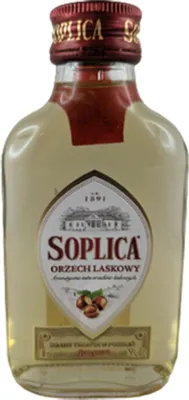 Produktbild von Soplica Orzech Laskowy Likör 28% Vol. 12er Set (12 x 100ml) Haselnusslikör