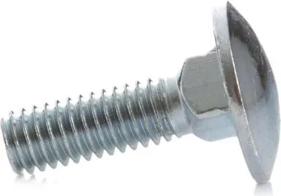 Produktbild von 10x Schrauben DIN 603 Schloßschrauben Flachrund-Schrauben verzinkt Ø M6x20 mm