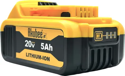 Produktbild von Akku 18V - 20V max 5,0Ah, kompatibel mit DeWalt XR 20V max  Akubee