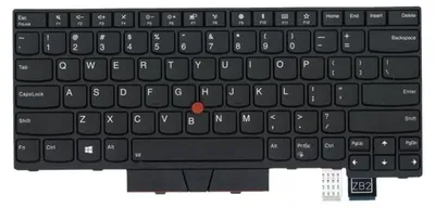 Imagen del producto de Teclado Lenovo Windu2 DFN, distribución estadounidense (01HX499)