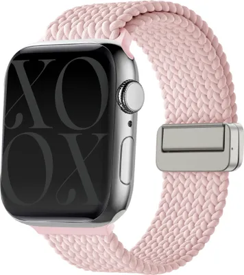 Produktbild von Apple Watch Geflochten Nylonarmband (Rosa) - 38/40/41/42mm