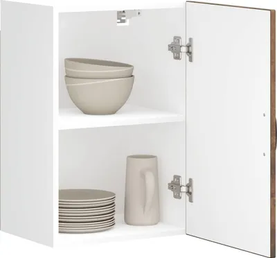 Produktbild von "2026 Promotion" Küchen-Hängeschrank - mit Stauraum - Lucca Räuchereiche Holzwerkstoff - Mehrzweckschrank CC31307