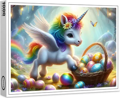 Produktbild von raxxa Premium-Puzzle "Osterfreude #28", 1000 Teile