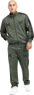Produktbild von Herren Trainingsanzug normale Passform PUNKASS TRACK Olive/Black 3XL Tapout