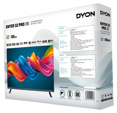 Produktbild von Dyon HD LED TV 80cm (31,5 Zoll) Enter 32 PRO-X2, Triple Tuner